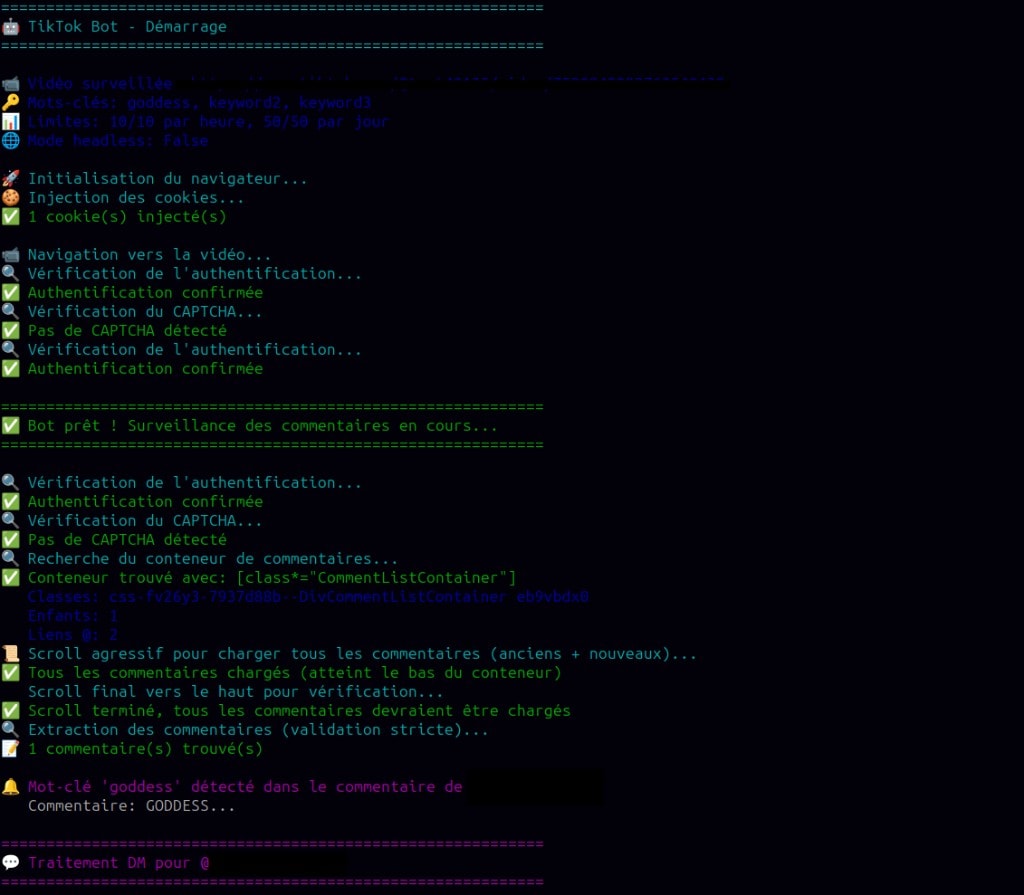 Bot TikTok Auto-Reply - capture 1